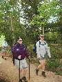 Pat and Cousin Deb cruise before Barr Camp